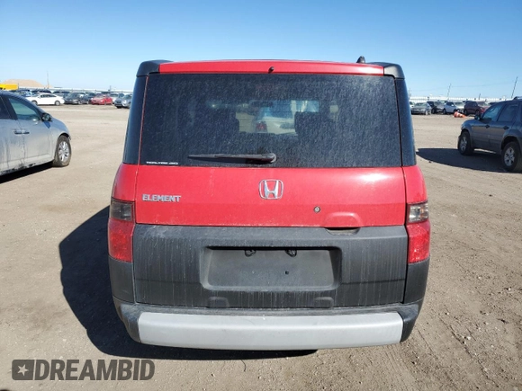 2006 Honda Element with VIN 5J6YH27386L015631, listed as a Copart auction lot 45895825 with 64,035 mi miles and Clean Title. Bid and sale history available at DreamBid. Image 6.