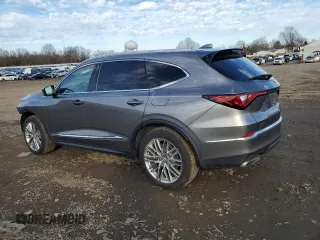2023 Acura MDX w/Advance Package with VIN 5J8YE1H82PL024069, listed as a Copart auction lot 86556144 with 13,836 mi miles and Salvage Title. Bid and sale history available at carsss.com. Image 2.