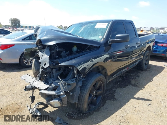 2018 Ram 1500 Tradesman with VIN 1C6RR6FTXJS100752, listed as a IAAI auction lot 42283635 with 91,347 mi miles and . Bid and sale history available at DreamBid. Image 18.