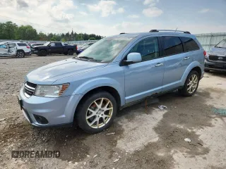 2013 Dodge Journey Crew z VIN 3C4PDCDG3DT634486, wystawiony jako Copart lot #63104735 z przebiegiem 241 498 mil mil oraz Nie do naprawy • Non repairable. Historia ofert i sprzedaży dostępna na DreamBid. Obrazek 1.