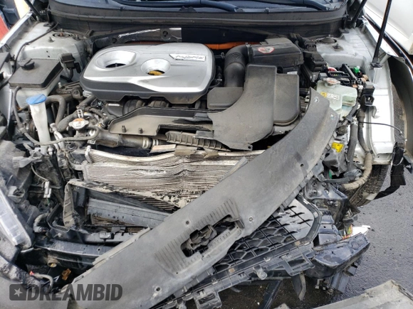 2017 Hyundai Sonata Hybrid SE with VIN KMHE24L16HA051080, listed as a Copart auction lot 45269543 with 100,916 mi miles. Bid and sale history available at carsss.com. Image 11.