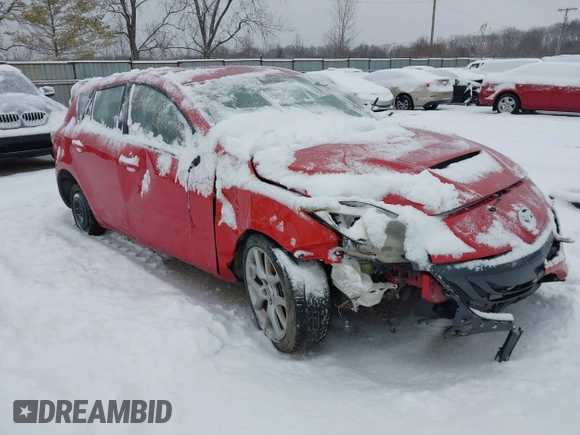 2012 Mazda 3 Mazdaspeed3 Touring with VIN JM1BL1L31C1682915, listed as a IAAI auction lot 41310903 with 130,298 mi miles and . Bid and sale history available at DreamBid. Image 1.