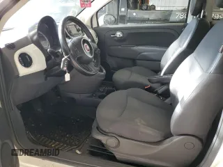 2016 FIAT 500 Pop with VIN 3C3CFFARXGT222011, listed as a Copart auction lot 46491315 with 50,416 mi miles and Salvage Title. Bid and sale history available at carsss.com. Image 7.