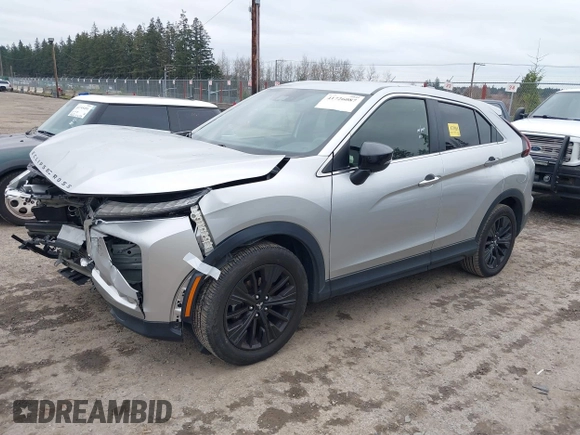 2022 Mitsubishi Eclipse Cross LE с VIN JA4ASVAA6NZ012315, выставлен на аукционе IAAI как лот 41726087 с пробегом 69 063 миль миль и . История ставок и продаж доступна на DreamBid. Изображение 2.