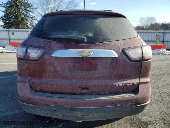 2015 Chevrolet Traverse LT with VIN 1GNKRGKD2FJ363837, listed as a Copart auction lot 42921265 with 0 mi miles and Salvage Title. Bid and sale history available at carsss.com. Image 6.