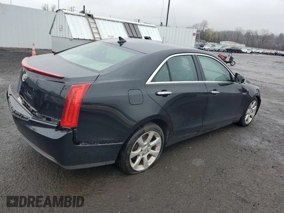 2013 Cadillac ATS z VIN 1G6AA5RA3D0163096, wystawiony jako Copart lot #51868075 z przebiegiem 93 074 mil mil oraz Szkoda całkowita • Salvage title. Historia ofert i sprzedaży dostępna na DreamBid. Obrazek 3.