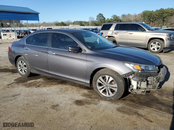 2014 Honda Accord Sedan LX with VIN 1HGCR2F3XEA018475, listed as a Copart auction lot 46278425 with 146,967 mi miles and Salvage Title. Bid and sale history available at carsss.com. Image 4.