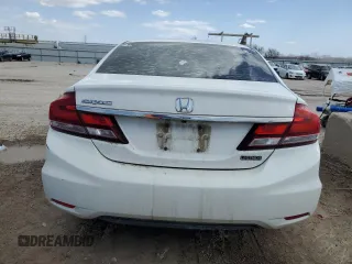 2015 Honda Civic Sedan LX with VIN 19XFB2F5XFE068633, listed as a Copart auction lot 48239295 with 164,087 mi miles and Salvage Title. Bid and sale history available at carsss.com. Image 6.