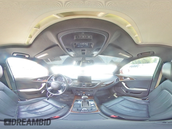 2013 Audi A6 Premium Plus with VIN WAUGGAFC8DN018723, listed as a Copart auction lot 59459965 with 99,164 mi miles and Salvage title. Bid and sale history available at DreamBid. Image 14.