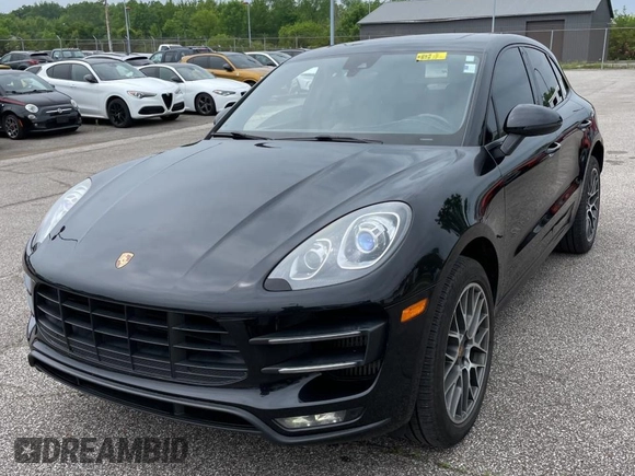 2015 Porsche Macan Turbo z VIN WP1AF2A5XFLB99315, wystawiony jako Copart lot #61078325 z przebiegiem 201 230 mil mil oraz Czysty tytuł • Clean title. Historia ofert i sprzedaży dostępna na DreamBid. Obrazek 1.