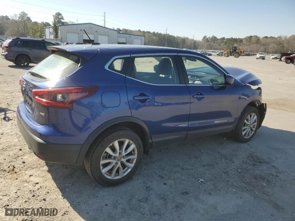 2021 Nissan Rogue Sport S with VIN JN1BJ1AW3MW420176, listed as a Copart auction lot 48930435 with 79,681 mi miles and Salvage Title. Bid and sale history available at carsss.com. Image 3.