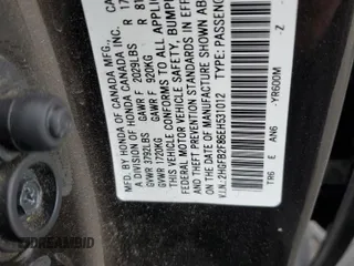 2014 Honda Civic Sedan EX with VIN 2HGFB2F86EH531012, listed as a Copart auction lot 51275135 with 0 mi miles and Salvage Title. Bid and sale history available at carsss.com. Image 14.