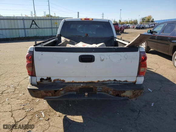 2003 Chevrolet Silverado 1500 Work Truck with VIN 1GCEC19X63Z252306, listed as a Copart auction lot 76816094 with 0 mi miles and Clean Title. Bid and sale history available at carsss.com. Image 6.