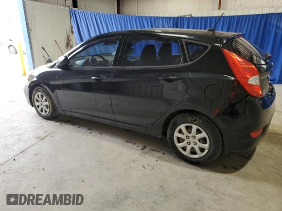 2014 Hyundai Accent GS with VIN KMHCT5AE7EU183520, listed as a Copart auction lot 54299215 with 92,660 mi miles and Salvage title. Bid and sale history available at DreamBid. Image 2.