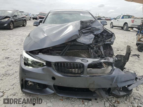 2018 BMW 4 Series 440i with VIN WBA4J5C51JBF07689, listed as a Copart auction lot 79044244 with 138,562 mi miles and Salvage Title. Bid and sale history available at DreamBid. Image 5.