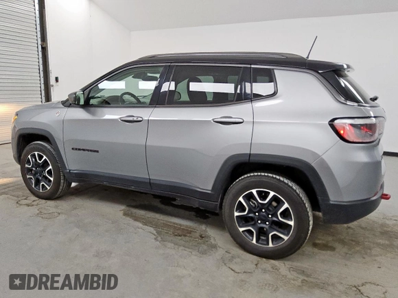2021 Jeep Compass Trailhawk с VIN 3C4NJDDB4MT564832, выставлен на аукционе Copart как лот 65821095 с пробегом 104 208 миль миль и Чистый • Clean title. История ставок и продаж доступна на DreamBid. Изображение 2.