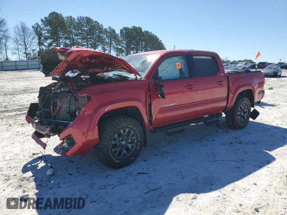 2023 Toyota Tacoma SR z VIN 3TYCZ5AN0PT113503, wystawiony jako Copart lot #59701355 z przebiegiem 16 766 mil mil oraz Szkoda całkowita • Salvage title. Historia ofert i sprzedaży dostępna na DreamBid. Obrazek 1.