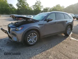2024 Mazda CX-90 Preferred Plus z VIN JM3KKCHD2R1120585, wystawiony jako Copart lot #59357025 z przebiegiem 39 616 mil mil oraz Szkoda całkowita • Salvage title. Historia ofert i sprzedaży dostępna na DreamBid. Obrazek 1.