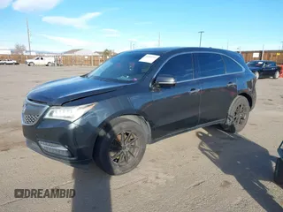 2014 Acura MDX with VIN 5FRYD3H28EB020910, listed as a IAAI auction lot 41035233 with 1 mi miles. Bid and sale history available at carsss.com. Image 17.