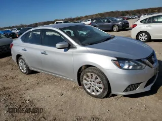 2017 Nissan Sentra S with VIN 3N1AB7AP5HY350618, listed as a Copart auction lot 79642294 with 85,395 mi miles and Salvage Title. Bid and sale history available at DreamBid. Image 4.