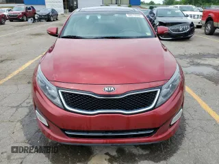 2015 Kia Optima SX Turbo with VIN 5XXGR4A64FG408491, listed as a Copart auction lot 59315544 with 112,518 mi miles and Clean Title. Bid and sale history available at carsss.com. Image 5.