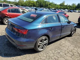 2018 Audi A3 Sedan Premium with VIN WAUB8GFF0J1066319, listed as a Copart auction lot 67491053 with 43,966 mi miles. Bid and sale history available at carsss.com. Image 3.