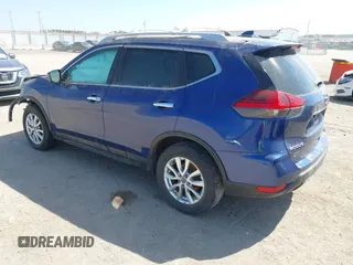 2017 Nissan Rogue S with VIN 5N1AT2MM8HC860870, listed as a IAAI auction lot 41908820 with 1 mi miles. Bid and sale history available at carsss.com. Image 3.