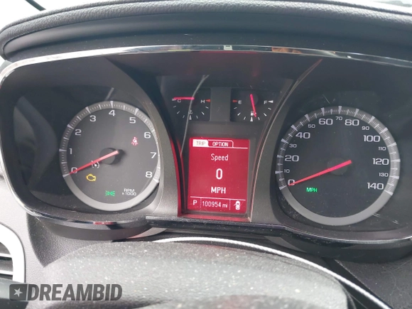 2013 GMC Terrain SLT with VIN 2GKFLVE31D6341555, listed as a IAAI auction lot 41508872 with 100,954 mi miles and . Bid and sale history available at carsss.com. Image 7.