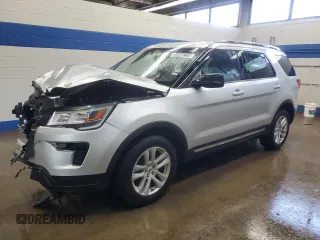 2018 Ford Explorer XLT with VIN 1FM5K8D80JGA30893, listed as a Copart auction lot 59568255 with 109,368 mi miles and Clean title. Bid and sale history available at DreamBid. Image 1.
