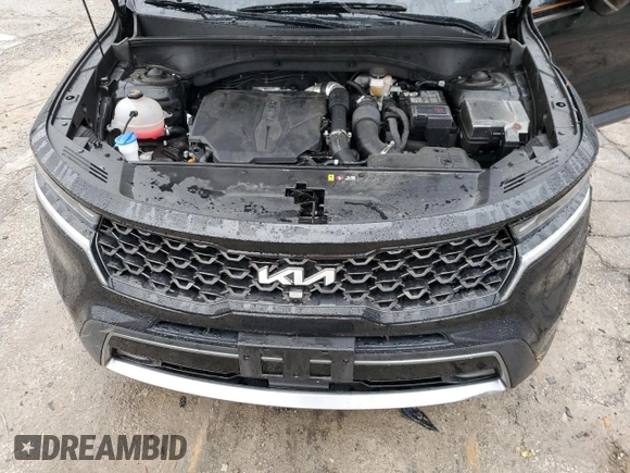 2023 Kia Sorento X-Line SX Prestige with VIN 5XYRKDLF9PG224459, listed as a Copart auction lot 85465904 with 25,136 mi miles and Salvage Title. Bid and sale history available at DreamBid. Image 13.