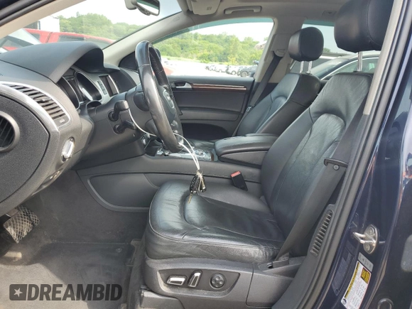 2013 Audi Q7 Premium Plus with VIN WA1LGAFE6DD010512, listed as a Copart auction lot 65572335 with 195,066 mi miles and Clean title. Bid and sale history available at DreamBid. Image 7.