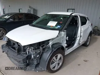 2021 Nissan Kicks S with VIN 3N1CP5BV4ML510992, listed as a IAAI auction lot 41907512 with 59,380 mi miles and . Bid and sale history available at DreamBid. Image 2.