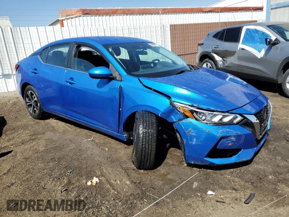 2021 Nissan Sentra SV with VIN 3N1AB8CV8MY297442, listed as a Copart auction lot 52731655 with 59,060 mi miles and Non Repairable. Bid and sale history available at DreamBid. Image 4.