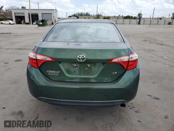 2016 Toyota Corolla L with VIN 2T1BURHEXGC657129, listed as a Copart auction lot 51051835 with 120,675 mi miles and Salvage title. Bid and sale history available at DreamBid. Image 6.