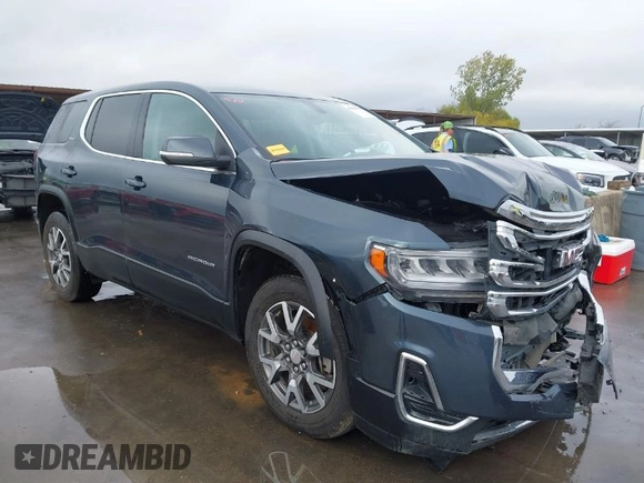 2020 GMC Acadia SLE with VIN 1GKKNKLA2LZ172190, listed as a IAAI auction lot 41113933 with 96,761 mi miles and . Bid and sale history available at carsss.com. Image 1.