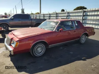 1983 Buick Regal with VIN 1G4AM47A1DH963801, listed as a Copart auction lot 42805055 with 163,296 mi miles and Salvage Title. Bid and sale history available at DreamBid. Image 1.