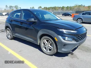 2022 Hyundai Kona Preferred with VIN KM8K22AB5NU769474, listed as a IAAI auction lot 41855479 with 70,449 mi miles. Bid and sale history available at carsss.com. Image 1.
