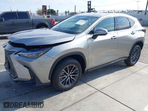 2025 Lexus NX 250 with VIN 2T2ADCAZ8SC027779, listed as a IAAI auction lot 42420839 with 491 mi miles and . Bid and sale history available at DreamBid. Image 17.