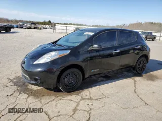 2013 Nissan LEAF SV with VIN 1N4AZ0CP6DC423811, listed as a Copart auction lot 44944115 with 73,653 mi miles and Salvage Title. Bid and sale history available at carsss.com. Image 1.