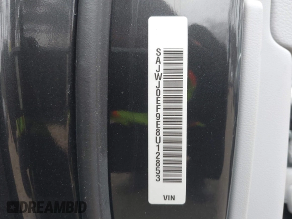 2014 Jaguar XF V6 SC with VIN SAJWJ0EF9E8U12853, listed as a IAAI auction lot 41780409 with 138,329 mi miles. Bid and sale history available at carsss.com. Image 9.