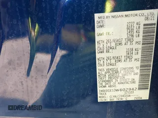 2022 Nissan Frontier SV z VIN 1N6ED1EJ2NN602942, wystawiony jako IAAI lot #42471186 z przebiegiem 41 858 mil mil oraz . Historia ofert i sprzedaży dostępna na DreamBid. Obrazek 9.