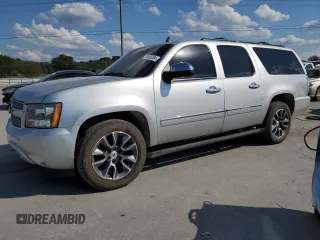2013 Chevrolet Suburban LTZ with VIN 1GNSCKE09DR107724, listed as a Copart auction lot 74563234 with 177,209 mi miles and Salvage Title. Bid and sale history available at carsss.com. Image 1.