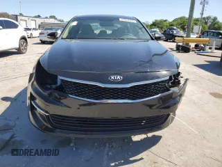 2017 Kia Optima LX with VIN 5XXGT4L39HG175053, listed as a Copart auction lot 57954765 with 92,867 mi miles and Salvage title. Bid and sale history available at DreamBid. Image 5.