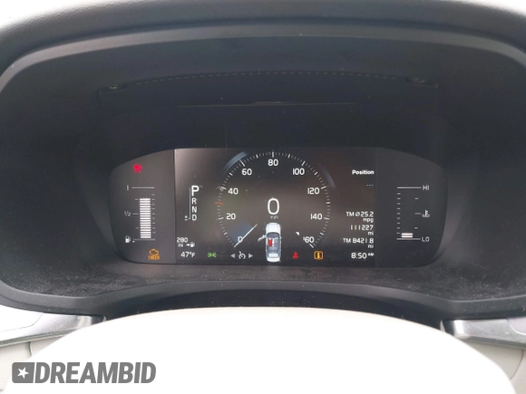 2019 Volvo S60 Momentum with VIN 7JRA22TK5KG018383, listed as a IAAI auction lot 42146289 with 111,227 mi miles. Bid and sale history available at carsss.com. Image 7.