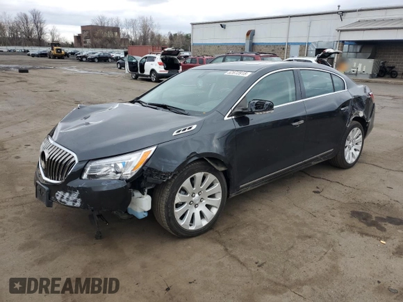 2015 Buick LaCrosse Leather with VIN 1G4GC5G33FF252667, listed as a Copart auction lot 52872815 with 76,709 mi miles and Salvage Title. Bid and sale history available at carsss.com. Image 1.