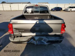 2006 Dodge Dakota SLT with VIN 1D7HW48K46S624630, listed as a Copart auction lot 76592394 with 135,679 mi miles and Salvage Title. Bid and sale history available at carsss.com. Image 6.