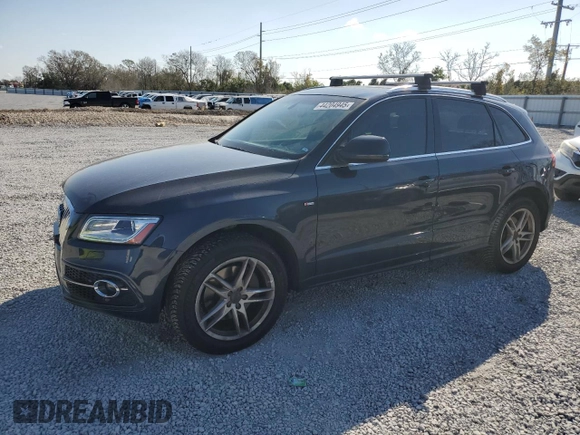 2014 Audi Q5 Premium Plus with VIN WA1DGAFP3EA105991, listed as a Copart auction lot 44204945 with 115,102 mi miles and Salvage Title. Bid and sale history available at carsss.com. Image 1.