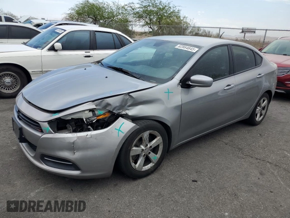 2015 Dodge Dart SXT z VIN 1C3CDFBB1FD330626, wystawiony jako Copart lot #62864645 z przebiegiem 95 568 mil mil oraz Szkoda całkowita • Salvage title. Historia ofert i sprzedaży dostępna na DreamBid. Obrazek 1.