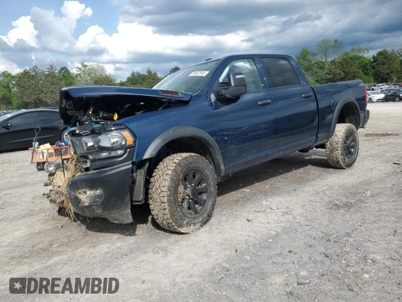 2024 Ram 2500 Tradesman with VIN 3C6TR5CJ9RG330188, listed as a Copart auction lot 53607045 with 7,721 mi miles and Salvage title. Bid and sale history available at DreamBid. Image 1.