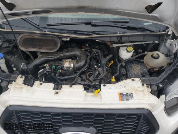 2022 Ford Transit Cargo with VIN 1FTBR1C89NKA66564, listed as a Copart auction lot 44932975 with 64,544 mi miles and Salvage Title. Bid and sale history available at DreamBid. Image 12.